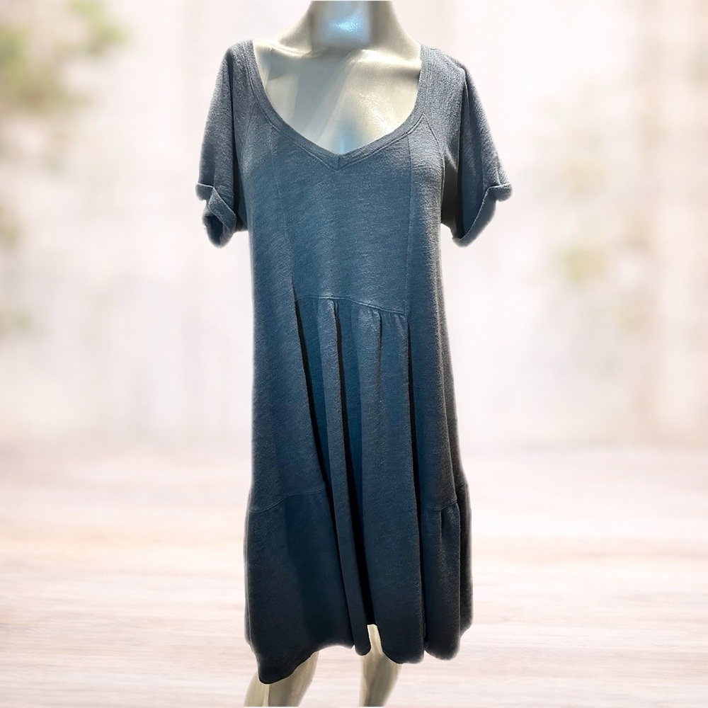 Anthropologie Saturday Sunday Casual Dress, Dark Gray Medium